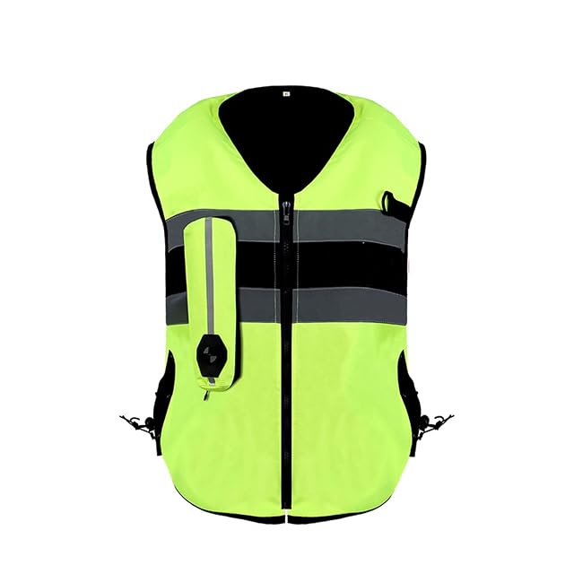 YXYECEIPENO reflective airbag vest with mechanical trigger